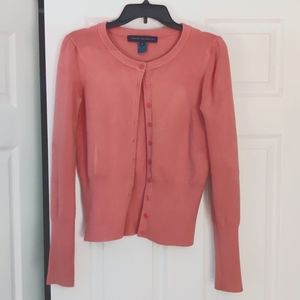 Medium French Connection salmon cardigan